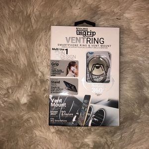 Vent ring for phone grip/stand.
